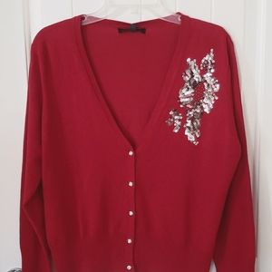 Joseph A. Vintage Inspired Cardigan Sweater Size XL NEW